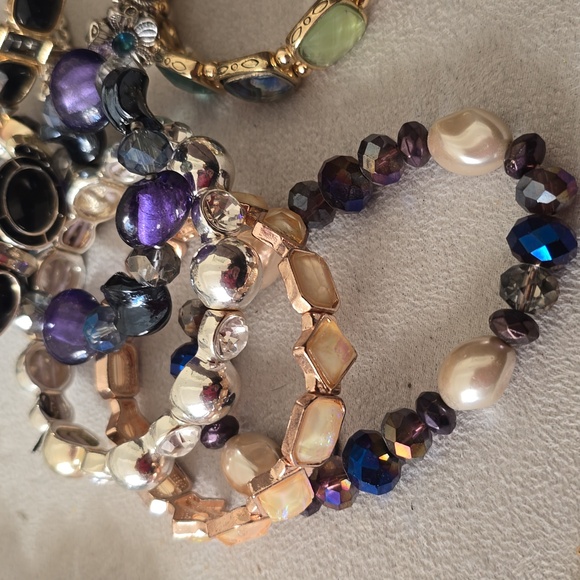 MONET, LIZ CLAIBORNE, ETC. FASHION JEWELRY BRACELETS BUNDLE 14 PIECES - Picture 16 of 16